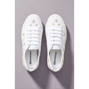 Superga 2750- Embroidered Bee Sneakers Size 61/2
